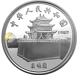 馬可·波羅金銀紀念幣22克圓形銀質紀念幣