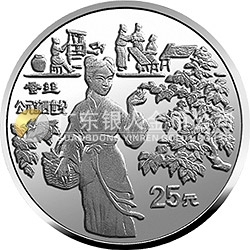 中國(guó)古代科技發(fā)明發(fā)現(xiàn)金銀鉑紀(jì)念幣（第3組）1/4盎司圓形鉑質(zhì)紀(jì)念幣