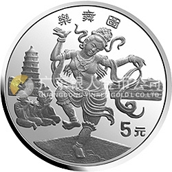 中國(guó)絲綢之路金銀紀(jì)念幣（第1組）22克圓形金質(zhì)紀(jì)念幣